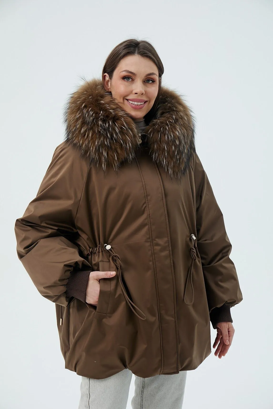 Пуховик TUFFONI 7727026D ШОКОЛАД